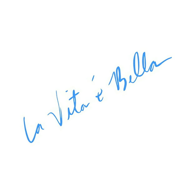 Life Is Beautiful Sticker Decal White For BMW BENZ Auto Car La Vita e Bella